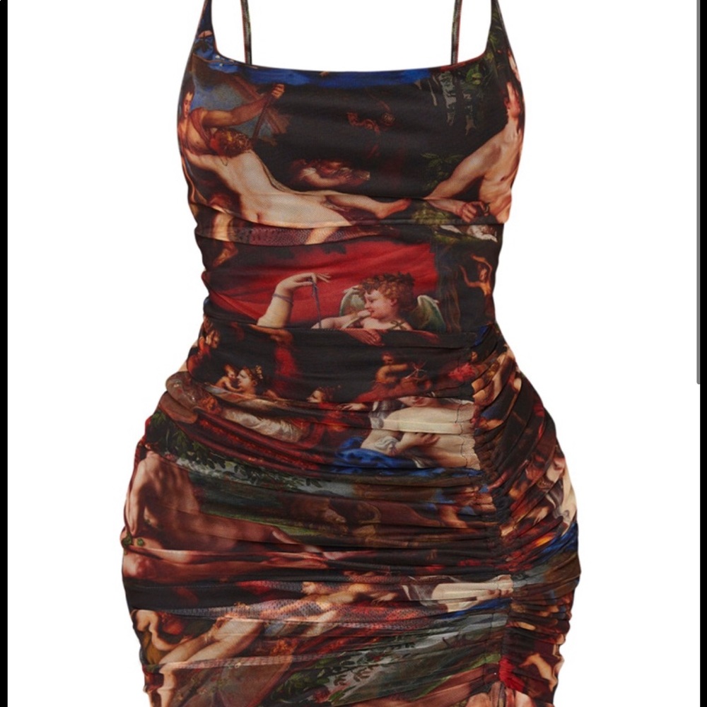 Renaissance Tank Dress w. Scrunch detail